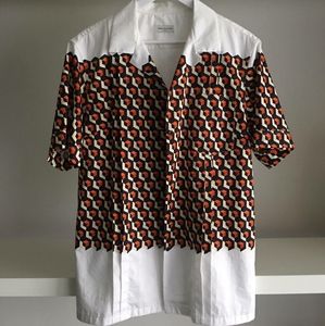 [NWT!] Dries Van Noten 'Pama' short sleeve shirt
